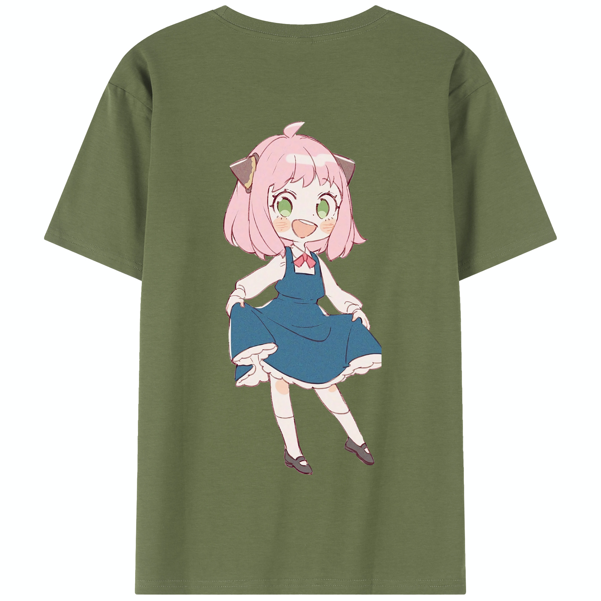 （画像用） SPY×FAMILY间谍家家酒 綿100％半袖Tシャツ（背面プリント）